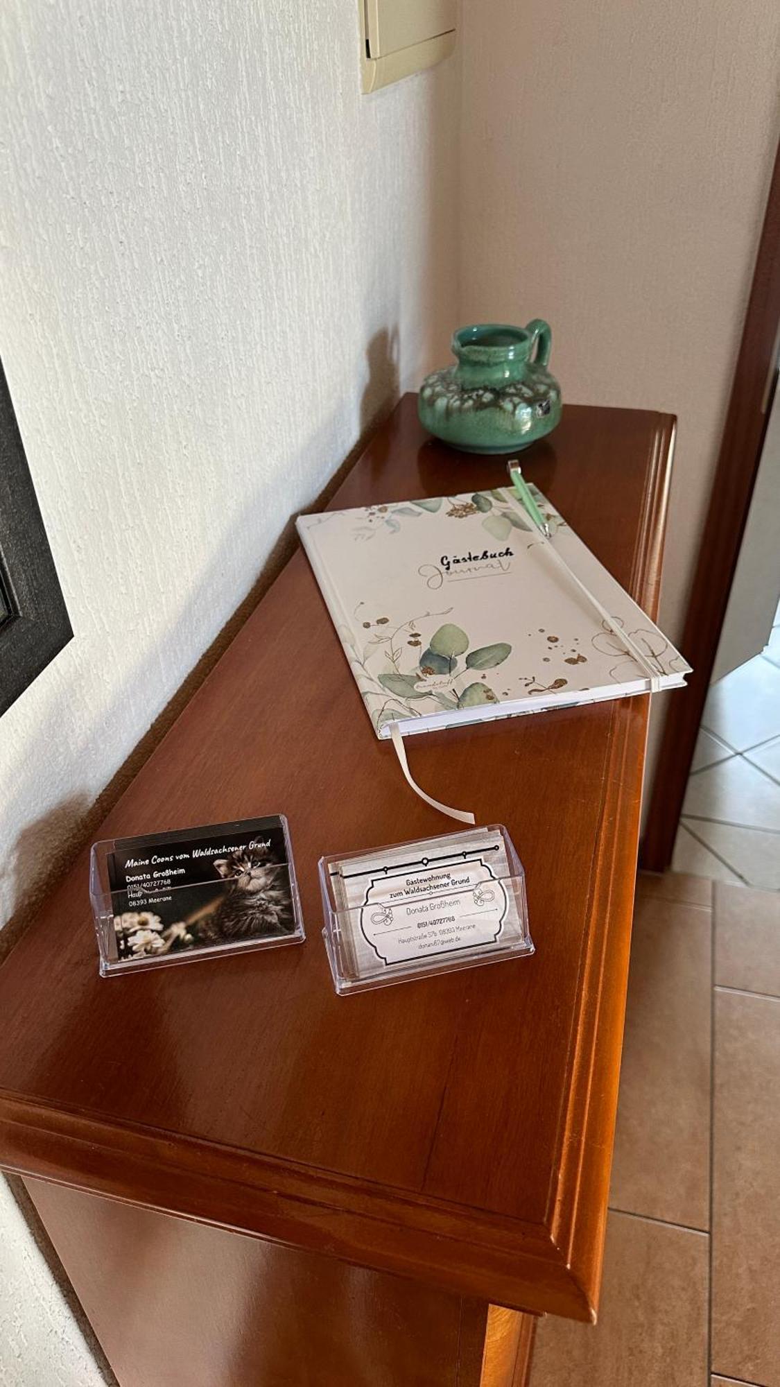 Gaestezimmer Zum Waldsachsener Grund Meerane Esterno foto